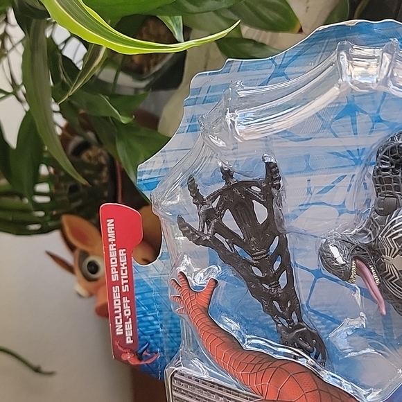 2007 Venom Spider-man 3 Sybiote spinning attack action figure Harbro Marvel - Picture 12 of 17